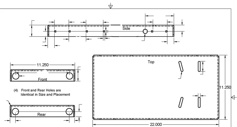 Aluminum Skid Frame