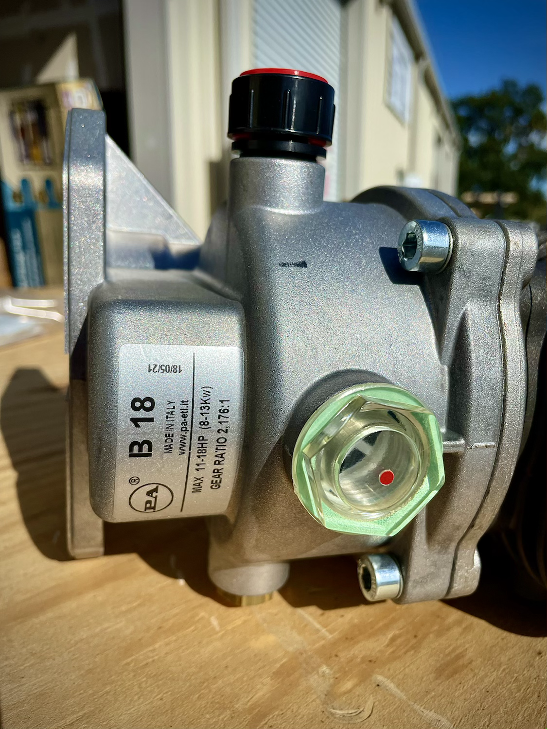 4GPM General Pump Gear Box Assembly