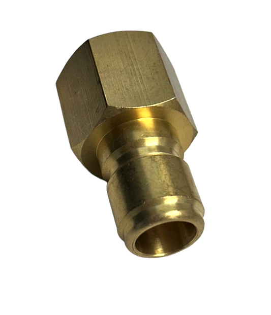 1/2" FPT Brass Plug
