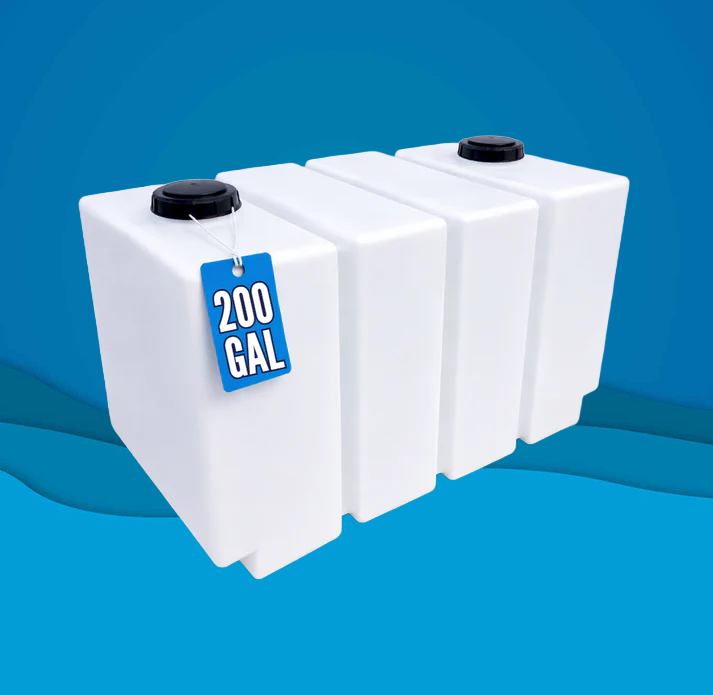 200 Gallon Vertical Slim Tank