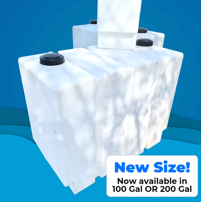 200 Gallon Vertical Slim Tank