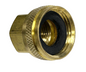 3/4 FGH Swivel x 1/2 FPT Pump Inlet Brass Fitting