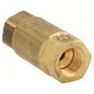 3/8" check valve 5800psi 6.6 gpm max Brass