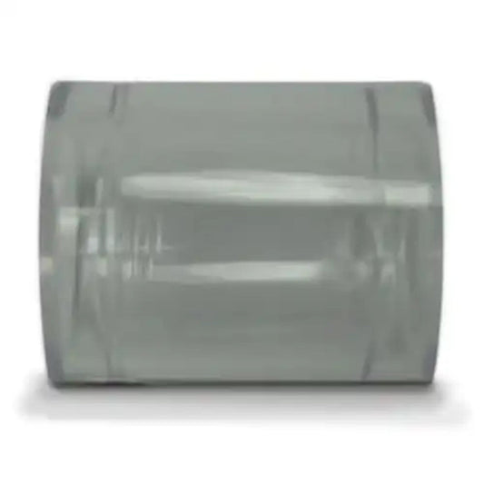 Clear replacement cover for garden hose inlet
