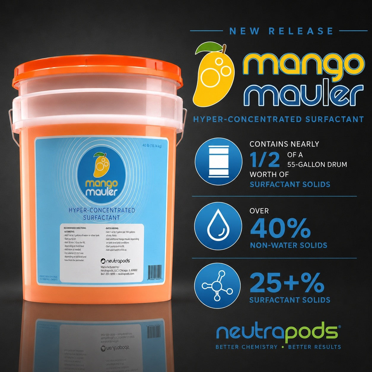 Mango Mauler 5 gallon pail