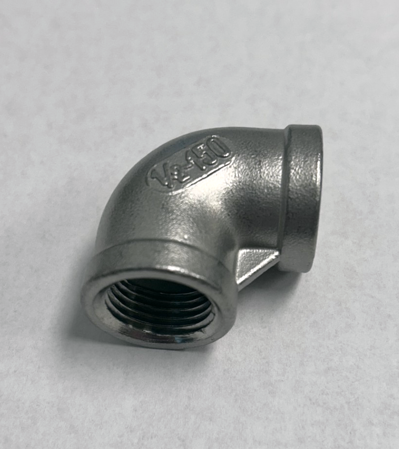 Elbow For Titan Hose Reel Manifold 90 Degree Stainless Steel
