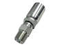 5/8" Hose x 1/2" NPT Softwash Hose Crimp - Swivel - Stainless