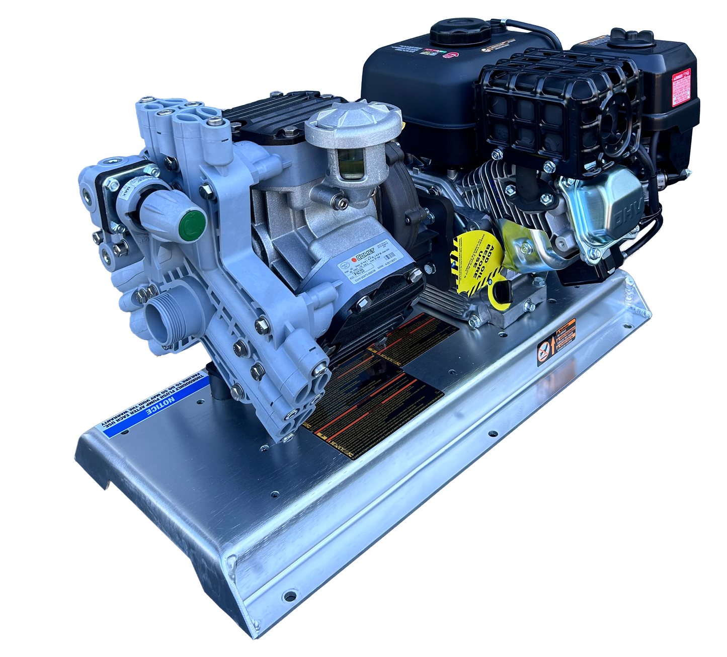 Comet P40 CRX Softwash Skid System