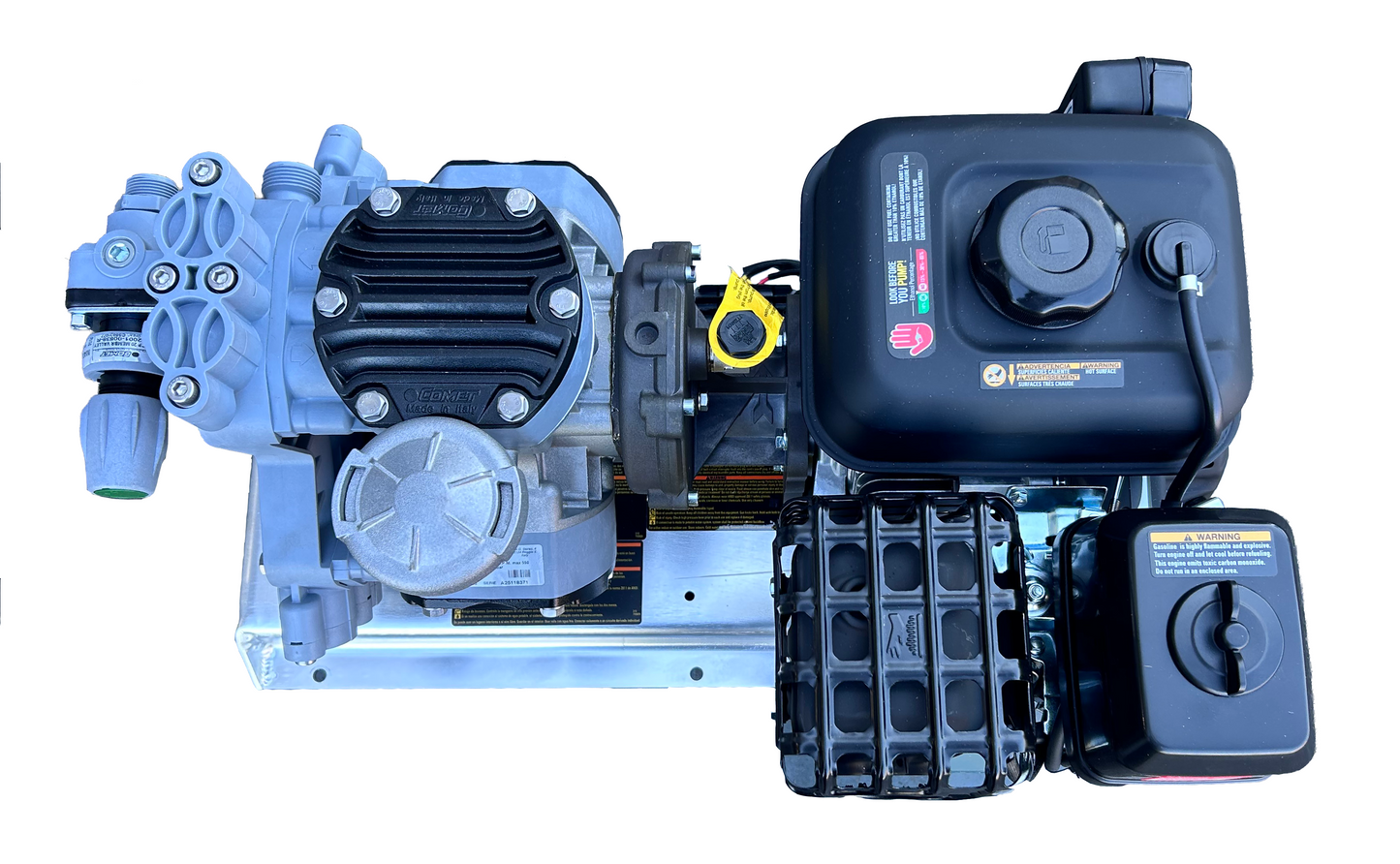 Comet P40 CRX Softwash Skid System