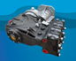 General Pump 17GPM EV22A Pump & PA B40 Gearbox Assembly