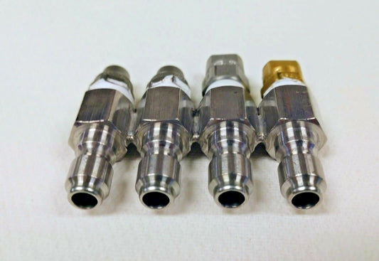 Assembled High Pressure Jrod 4 Nozzle Holder w/ Tips