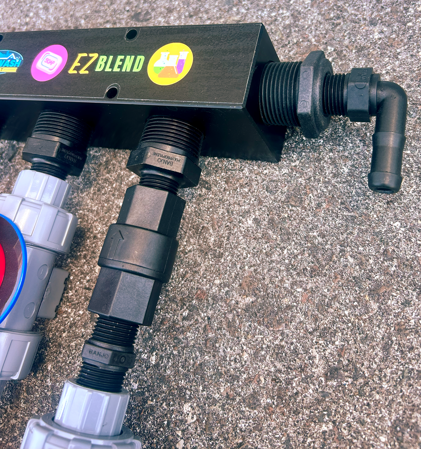 Manatee Mixing System w/ EZ BLEND Block Mount - 1/2" 3-Way