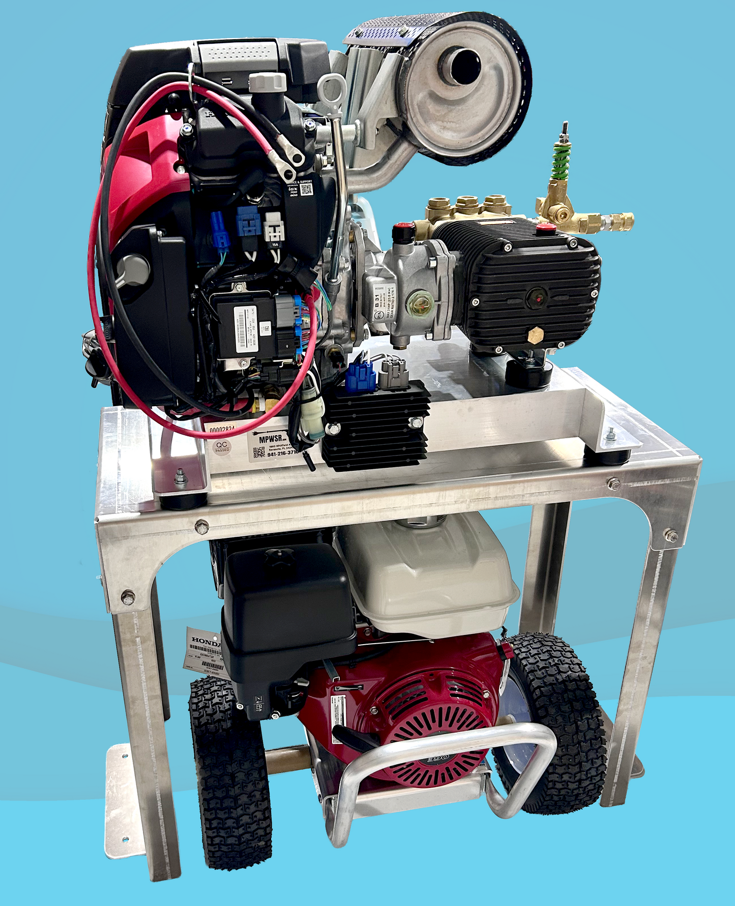 Aluminum Stack Kit Pressure Washer Stack Rack