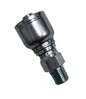 Crimp 3/8" Hose x 1/4" Swivel