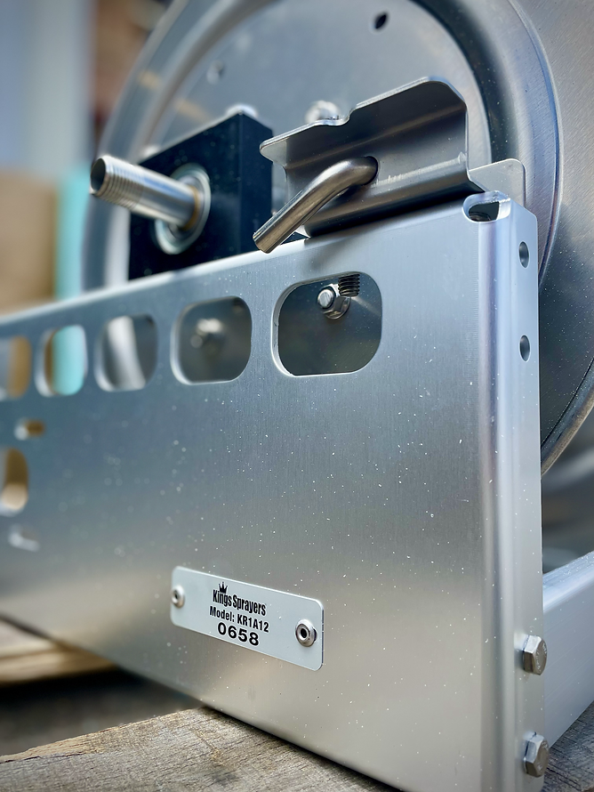 Kings Hose Reel 22in Aluminum Manual Hose Reel