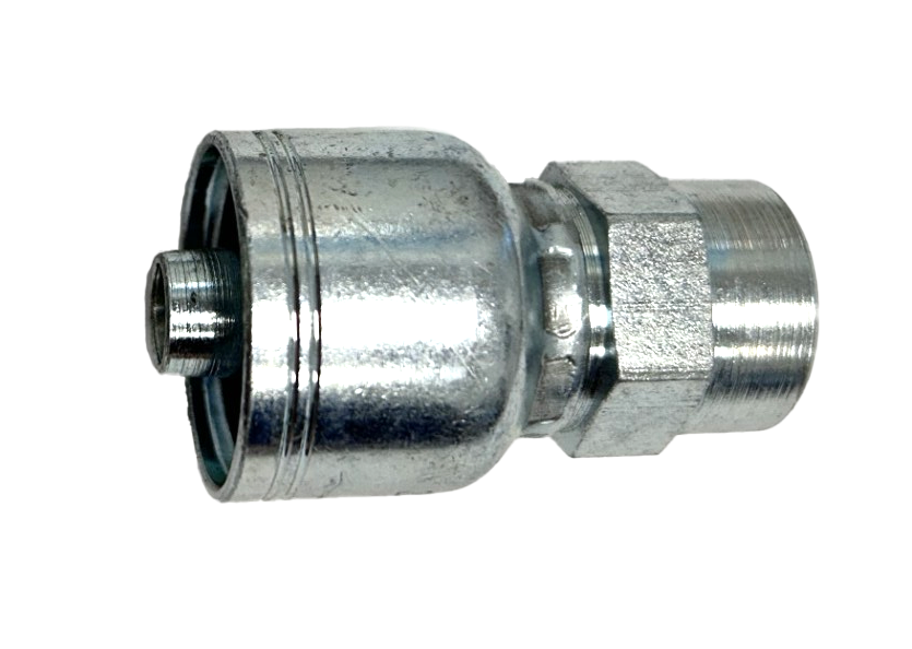 3/8" x 3/8" Female Solid Hose Crimp