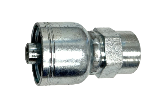 3/8" x 3/8" Female Solid Hose Crimp