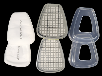 Softwash Respirator Replacement Filter Cartridges