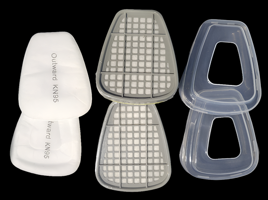 Softwash Respirator Replacement Filter Cartridges