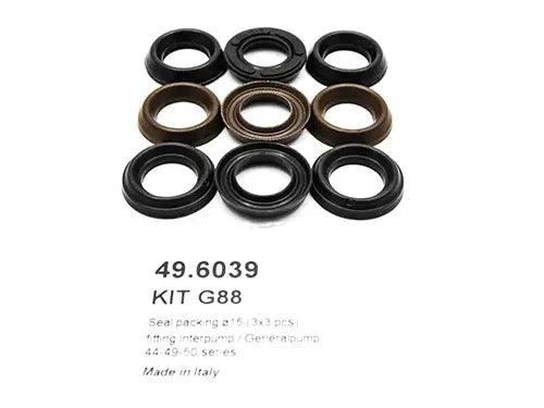 GP Kit 88 New style 15mm Packing/Seals