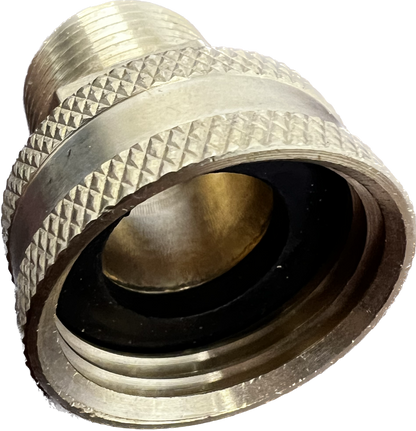 3/4" FGH x 1/2" MPT Garden Hose Inlet Fitting - Short *1 6429
