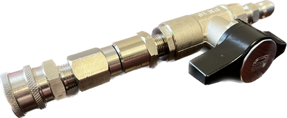 DN-10 Ball Valve and Mosmatic High Flow Swivel Assembly 3/8" *3