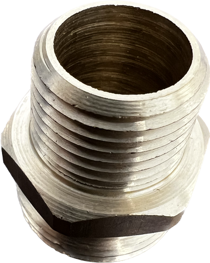 3/4” MGH x 1/2” MPT Brass