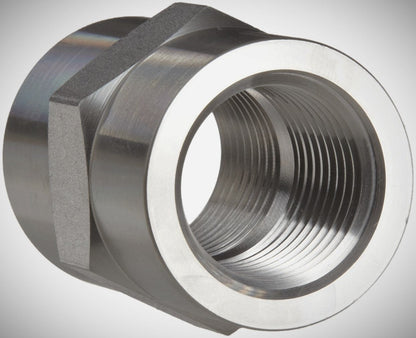 1/4FPT Steel Hex Coupler