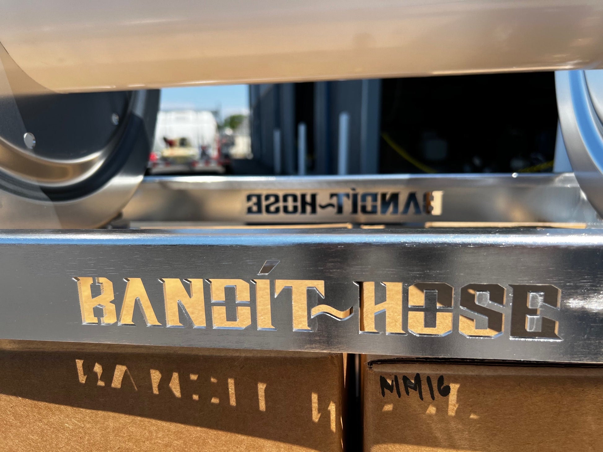 Bandit Hose Reel 18in Aluminium Hose Reel