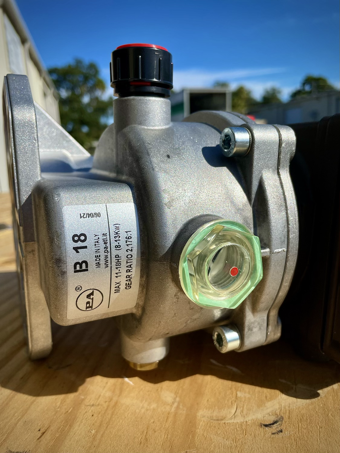 12GPM General Pump Gear Box Assembly