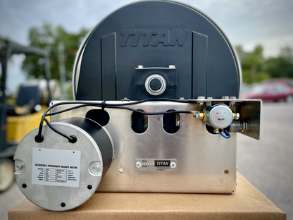 Titan 4322ES 22" Electric Hose Reel