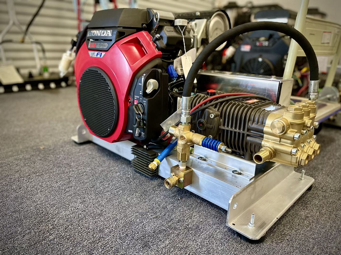 B-K8040HG Bandit 8 gpm at 4000 psi Honda IGX800 Commercial Pressure Washer
