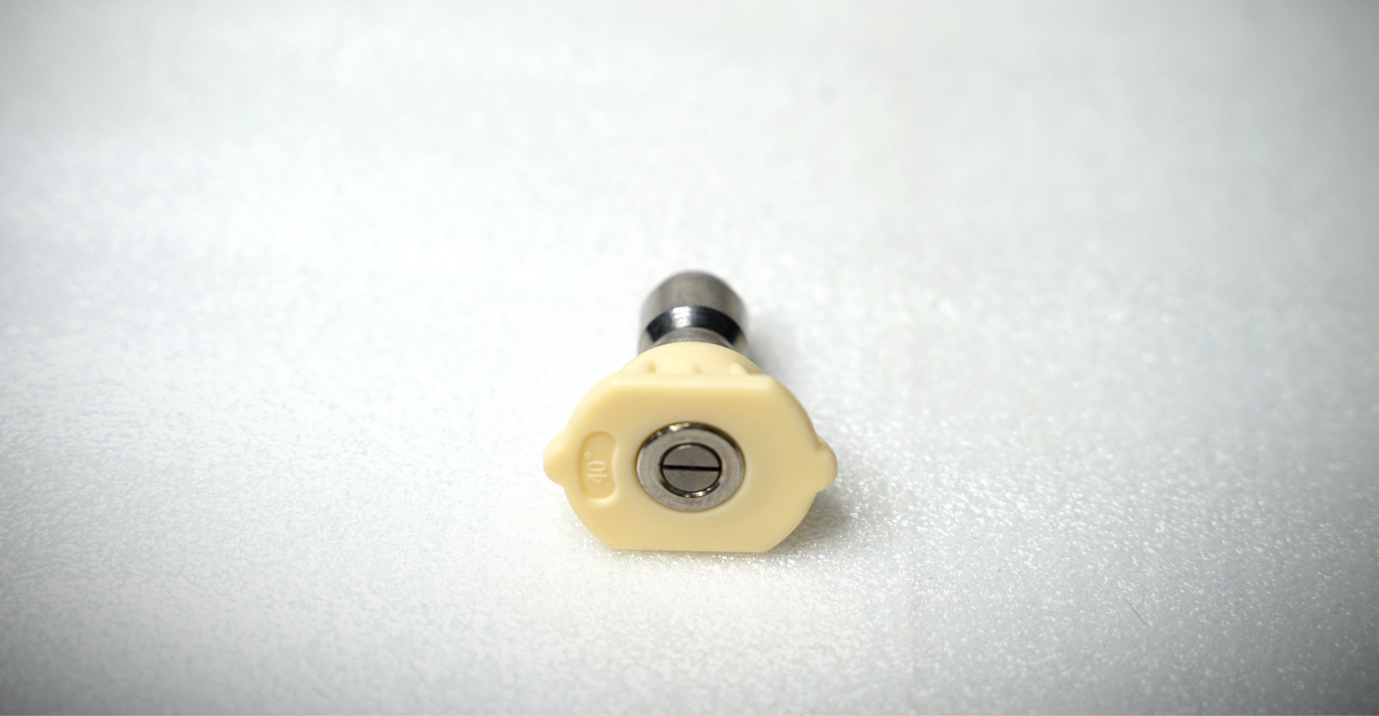 White Nozzle 40 Degree Tip