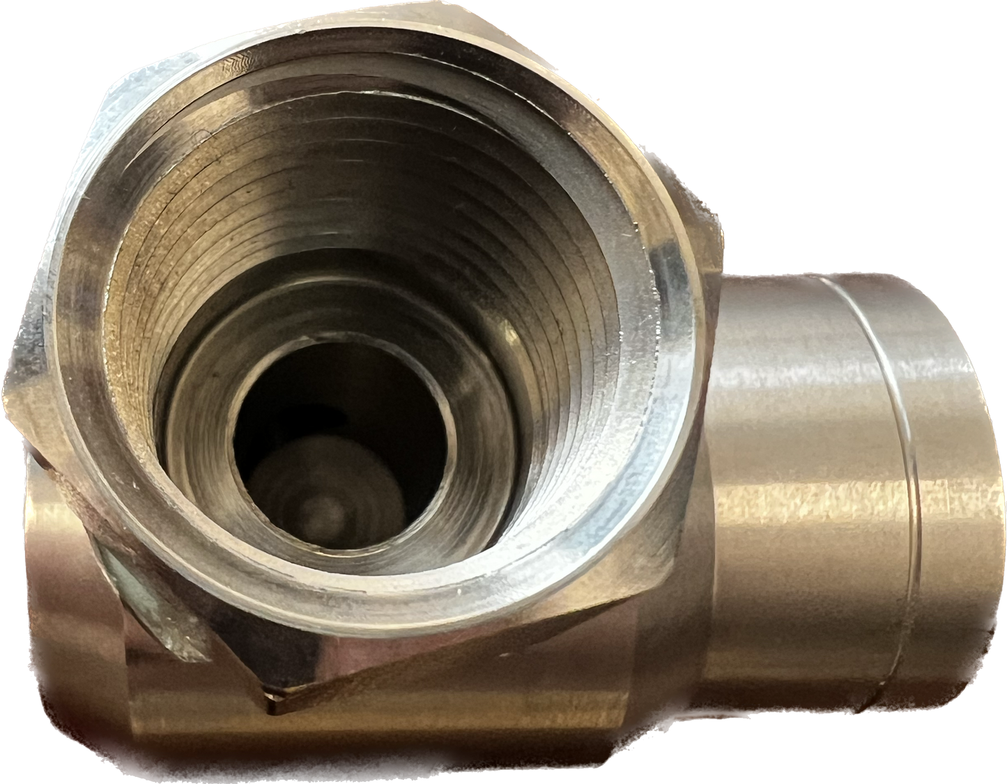 Mosmatic 1/2" 90 FPT x FPT Stainless Steel Swivel