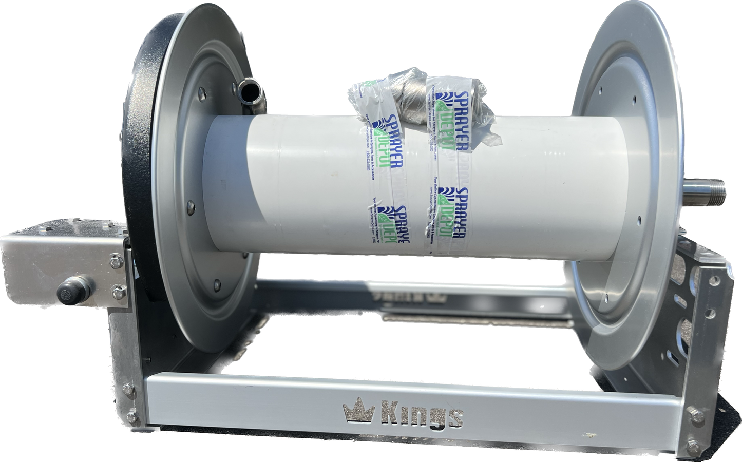 Kings 18" Electric Reel with 1" Stainless Steel Manifold