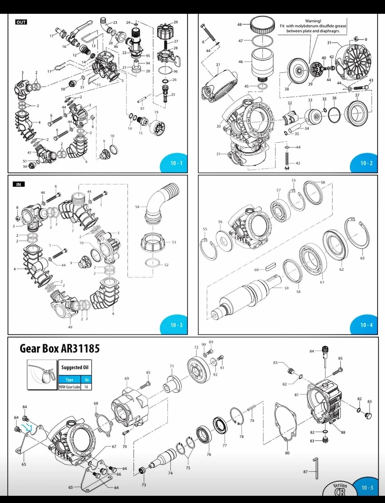 AR43883 AR45 Manifold