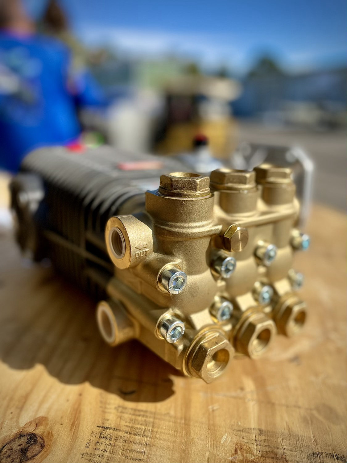 10GPM Comet Pump Gear Box Assembly