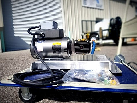 Electric 3.5GPM 2500PSI  Pressure Washer Skid
