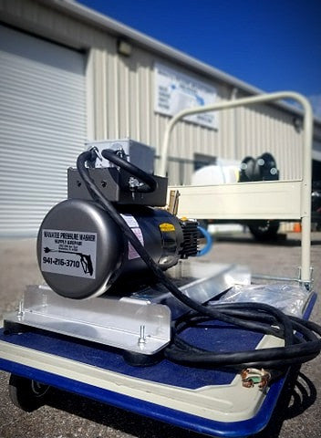 Electric 3.5GPM 2500PSI  Pressure Washer Skid
