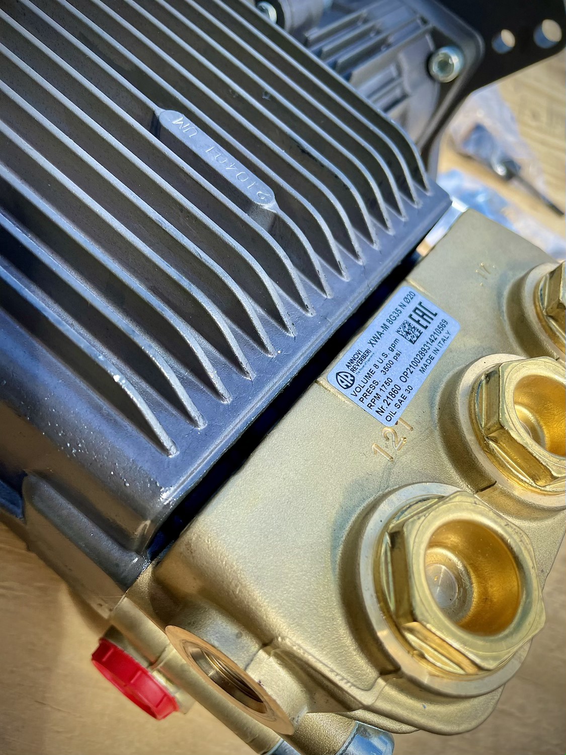 11GPM AR Pump Gear Box Assembly