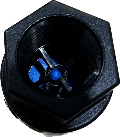 1/2" Check Valve With Hasteloy Spring 1/3lb SMC Poly 22352 *16