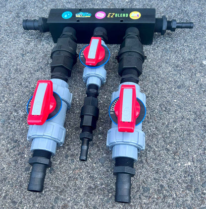 Manatee Mixing System w/ EZ BLEND Block Mount - 1" 3-Way