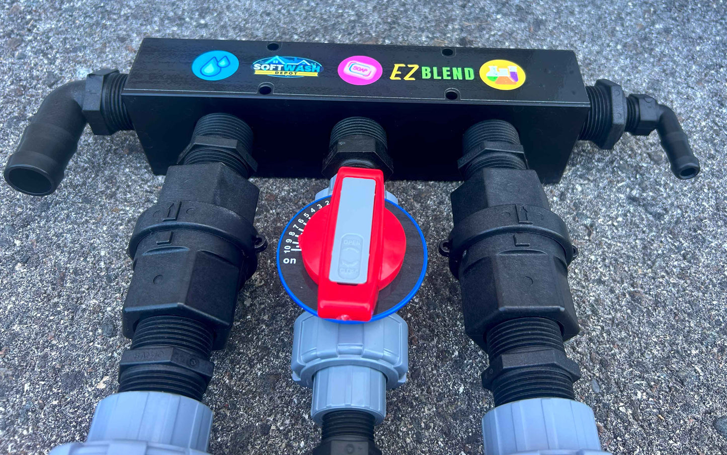 Manatee Mixing System w/ EZ BLEND Block Mount - 1" 3-Way