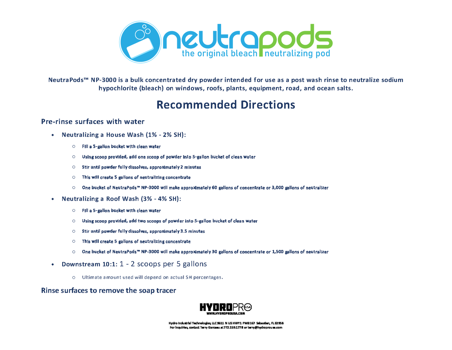 NeutraPods 5 Gallon Bucket