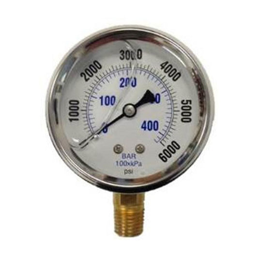 6000 PSI Gauge