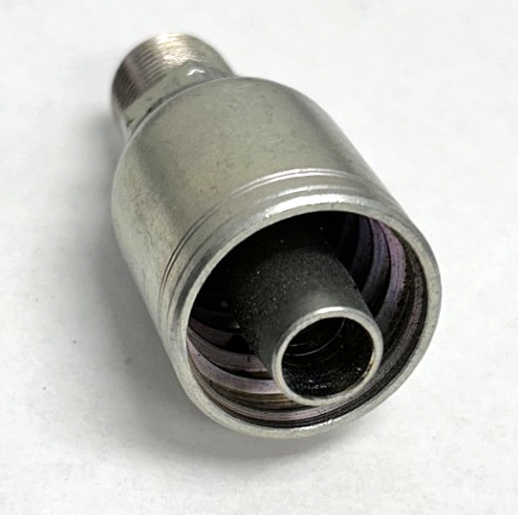1/2" hose x 3/8" M Pipe Solid Crimp