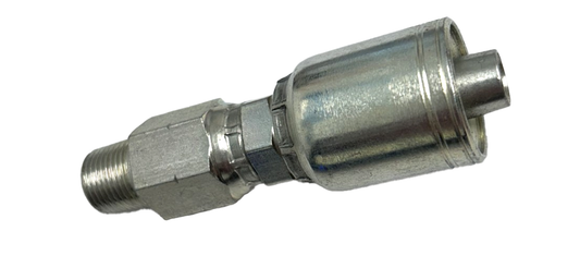1/2" hose x 3/8" M Pipe Swivel Crimp