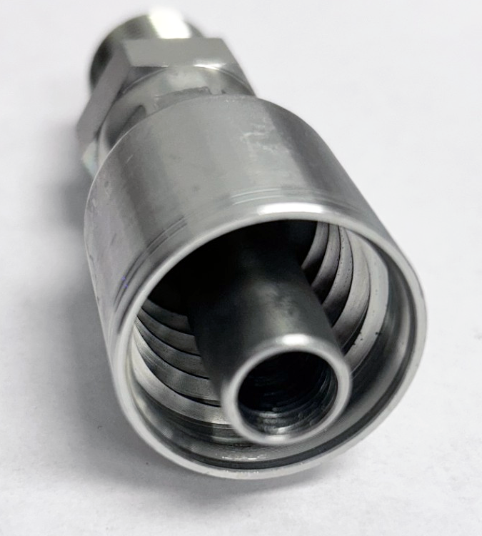 1/2" hose x 1/2" M Pipe Swivel Crimp