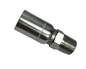 1/2" Hose x  1/2" MP NPTF Rigid Crimp